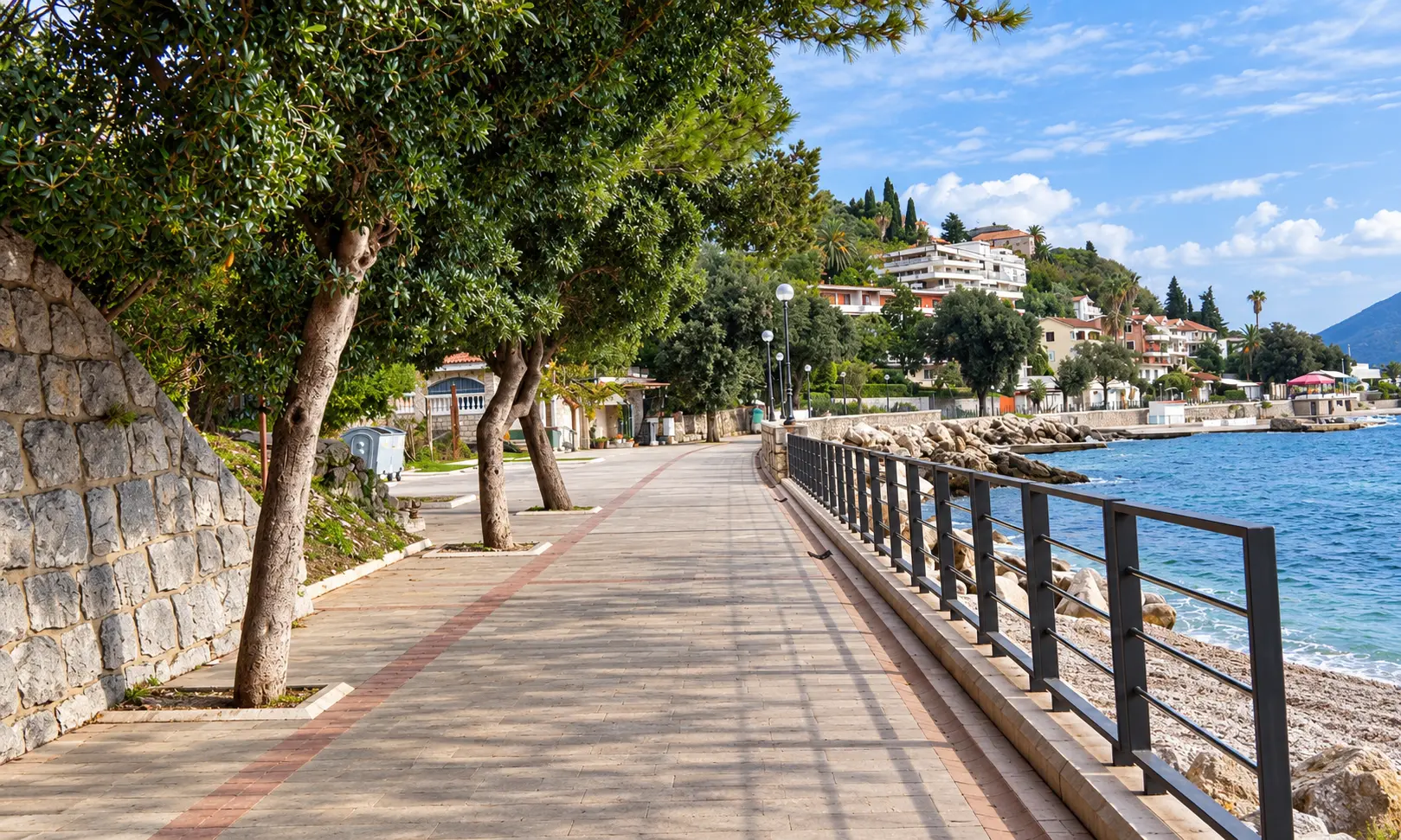 Šetalište Pet Danica HercegNovi