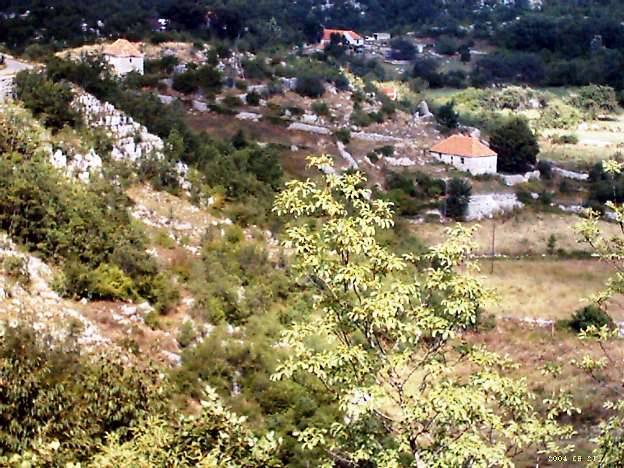 Pogled na selo sa staroga puta 2011