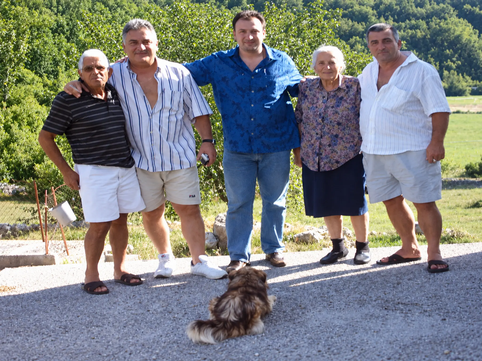Lješev Stup - Momo Krstov, Ratko Veljkov, Sasa Slobov, Vidosava Milovanova i Dragan Milanov