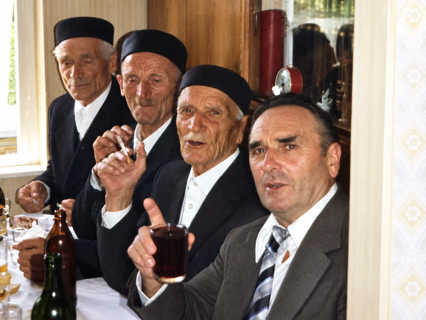 Risto Jošov, Mitar Markov, Nikola Radojev i Božo Petrov